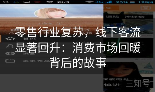 零售行业复苏，线下客流显著回升：消费市场回暖背后的故事