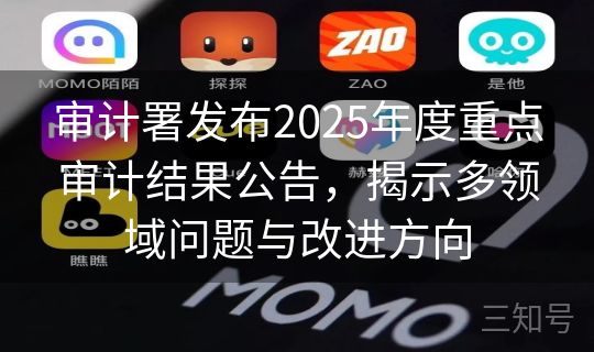 审计署发布2025年度重点审计结果公告,揭示多领域问题与改进方向 审计署发布2025年度重点审计结果公告,揭示多领域问题与改进方向