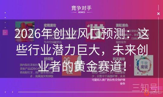 2026年创业风口预测：这些行业潜力巨大，未来创业者的黄金赛道！