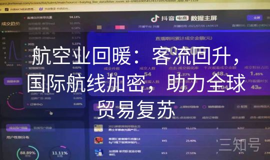 航空业回暖：客流回升，国际航线加密，助力全球贸易复苏
