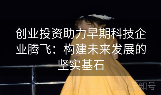 创业投资助力早期科技企业腾飞:构建未来发展的坚实基石 创业投资助力早期科技企业腾飞:构建未来发展的坚实基石