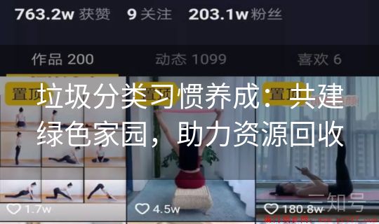 垃圾分类习惯养成：共建绿色家园，助力资源回收