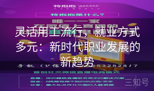 灵活用工流行，就业方式多元：新时代职业发展的新趋势