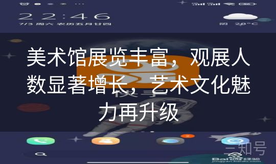 美术馆展览丰富，观展人数显著增长，艺术文化魅力再升级
