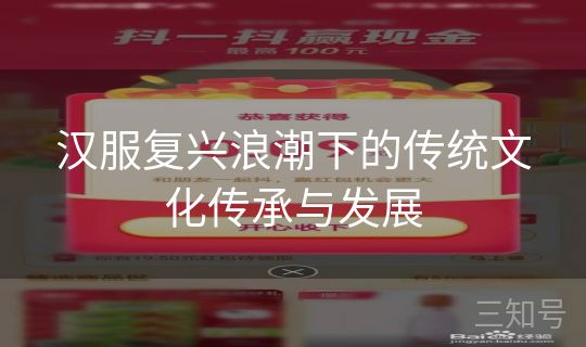 汉服复兴浪潮下的传统文化传承与发展 汉服复兴浪潮下的传统文化传承与发展