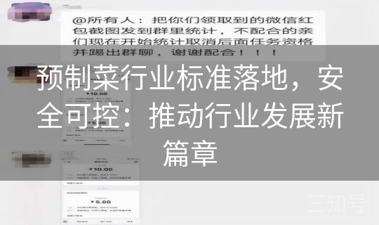 预制菜行业标准落地，安全可控：推动行业发展新篇章