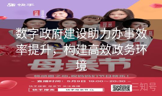 数字政府建设助力办事效率提升，构建高效政务环境