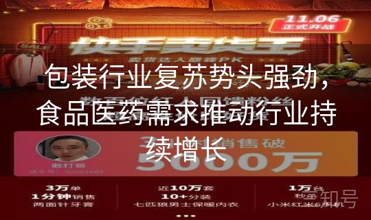 包装行业复苏势头强劲，食品医药需求推动行业持续增长