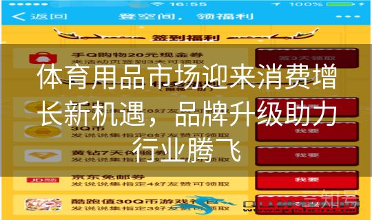 体育用品市场迎来消费增长新机遇，品牌升级助力行业腾飞