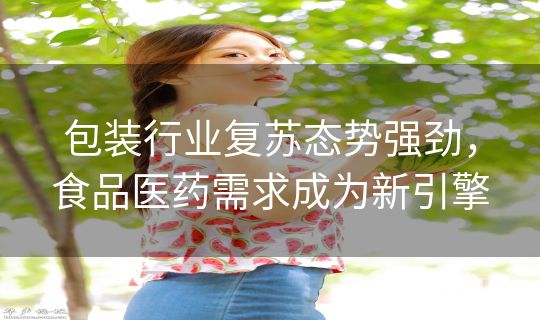 包装行业复苏态势强劲,食品医药需求成为新引擎 包装行业复苏态势强劲,食品医药需求成为新引擎
