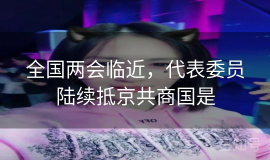 全国两会临近，代表委员陆续抵京共商国是