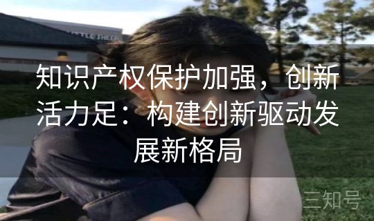 知识产权保护加强,创新活力足:构建创新驱动发展新格局 知识产权保护加强,创新活力足:构建创新驱动发展新格局