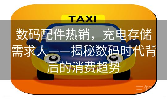 数码配件热销，充电存储需求大——揭秘数码时代背后的消费趋势