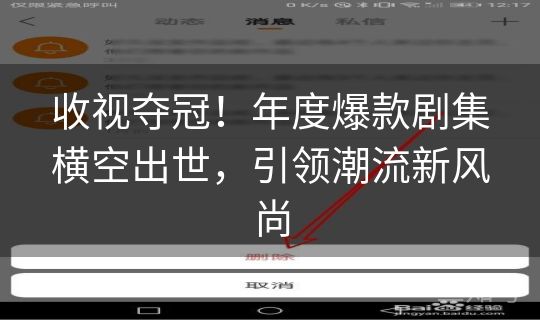 收视夺冠！年度爆款剧集横空出世，引领潮流新风尚