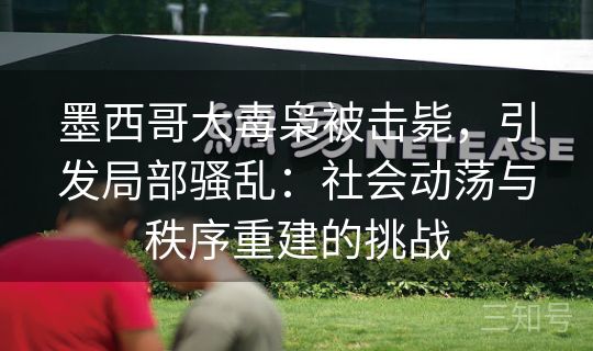 墨西哥大毒枭被击毙，引发局部骚乱：社会动荡与秩序重建的挑战