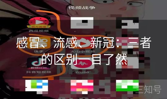 感冒、流感、新冠：三者的区别一目了然