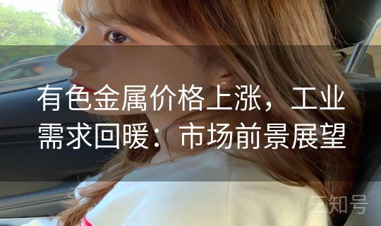 有色金属价格上涨，工业需求回暖：市场前景展望