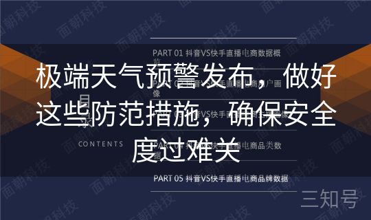 极端天气预警发布，做好这些防范措施，确保安全度过难关