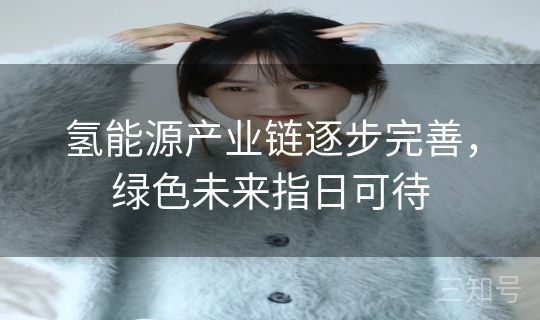 氢能源产业链逐步完善，绿色未来指日可待