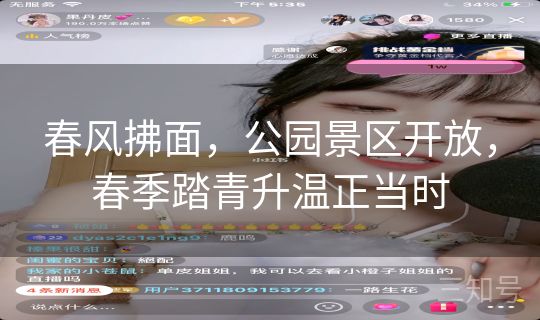 春风拂面,公园景区开放,春季踏青升温正当时 春风拂面,公园景区开放,春季踏青升温正当时