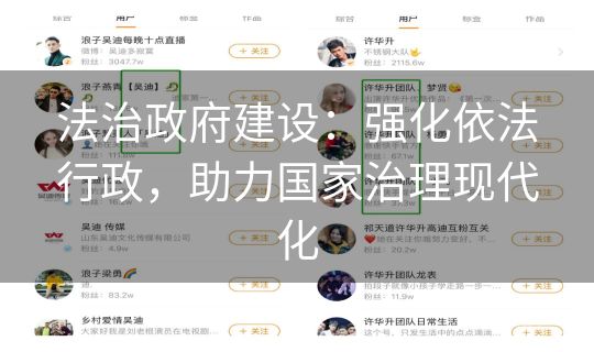 法治政府建设：强化依法行政，助力国家治理现代化