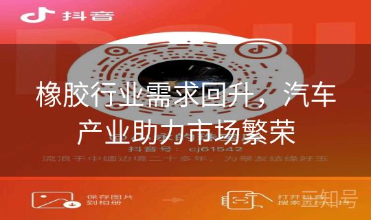 橡胶行业需求回升,汽车产业助力市场繁荣 橡胶行业需求回升,汽车产业助力市场繁荣