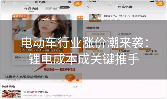 电动车行业涨价潮来袭：锂电成本成关键推手