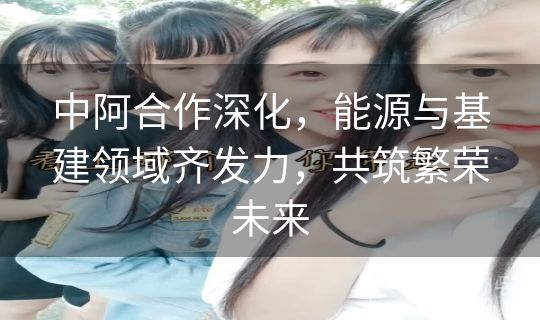 中阿合作深化，能源与基建领域齐发力，共筑繁荣未来