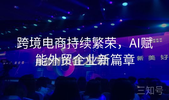 跨境电商持续繁荣,AI赋能外贸企业新篇章 跨境电商持续繁荣,AI赋能外贸企业新篇章