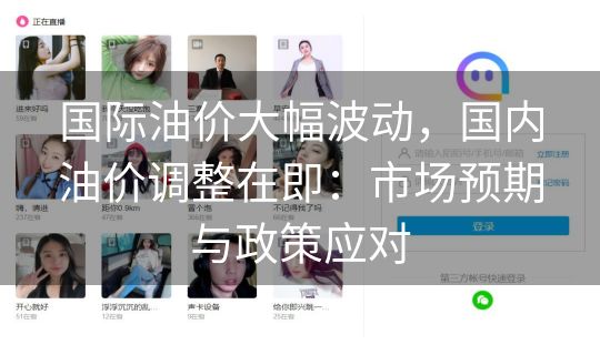 国际油价大幅波动，国内油价调整在即：市场预期与政策应对