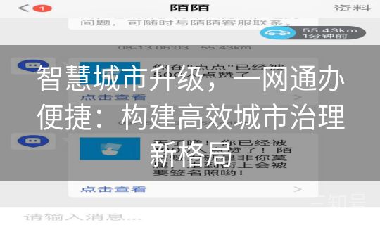 智慧城市升级，一网通办便捷：构建高效城市治理新格局