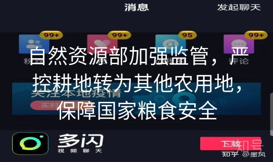 自然资源部加强监管，严控耕地转为其他农用地，保障国家粮食安全