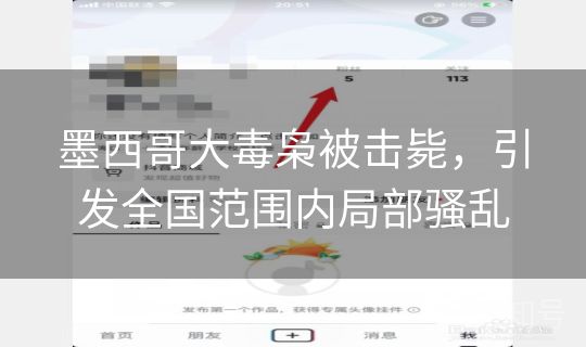 墨西哥大毒枭被击毙，引发全国范围内局部骚乱