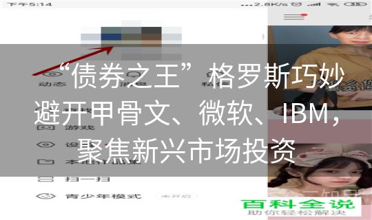 “债券之王”格罗斯巧妙避开甲骨文、微软、IBM,聚焦新兴市场投资 “债券之王”格罗斯巧妙避开甲骨文、微软、IBM,聚焦新兴市场投资