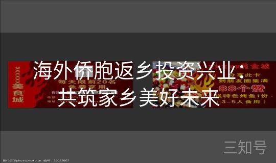 海外侨胞返乡投资兴业：共筑家乡美好未来