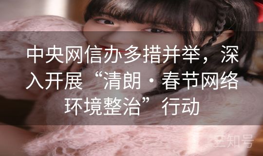 中央网信办多措并举，深入开展“清朗・春节网络环境整治”行动