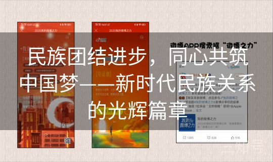 民族团结进步,同心共筑中国梦——新时代民族关系的光辉篇章 民族团结进步,同心共筑中国梦——新时代民族关系的光辉篇章