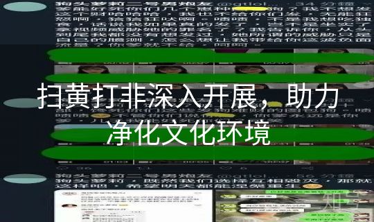 扫黄打非深入开展，助力净化文化环境