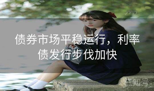 债券市场平稳运行，利率债发行步伐加快