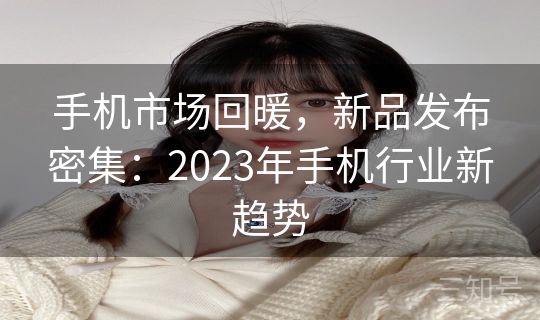 手机市场回暖,新品发布密集:2023年手机行业新趋势 手机市场回暖,新品发布密集:2023年手机行业新趋势