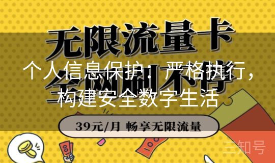 个人信息保护:严格执行,构建安全数字生活 个人信息保护:严格执行,构建安全数字生活