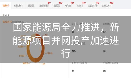 国家能源局全力推进,新能源项目并网投产加速进行 国家能源局全力推进,新能源项目并网投产加速进行