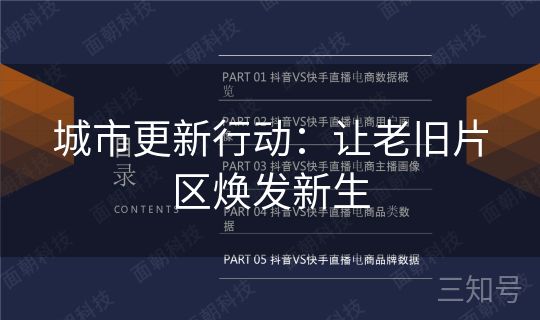 城市更新行动：让老旧片区焕发新生
