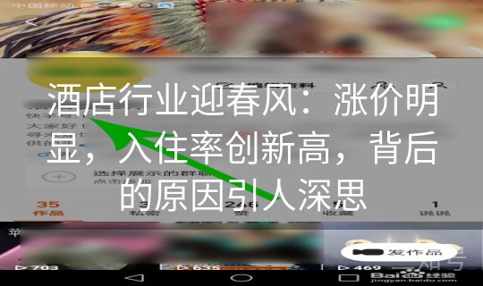 酒店行业迎春风：涨价明显，入住率创新高，背后的原因引人深思