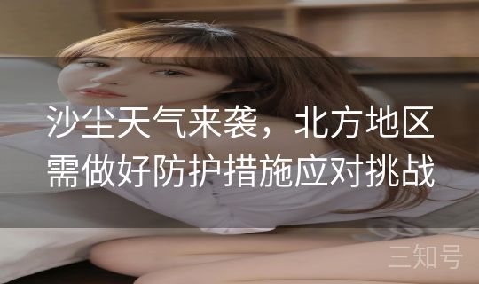 沙尘天气来袭,北方地区需做好防护措施应对挑战 沙尘天气来袭,北方地区需做好防护措施应对挑战