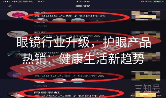 眼镜行业升级,护眼产品热销:健康生活新趋势 眼镜行业升级,护眼产品热销:健康生活新趋势